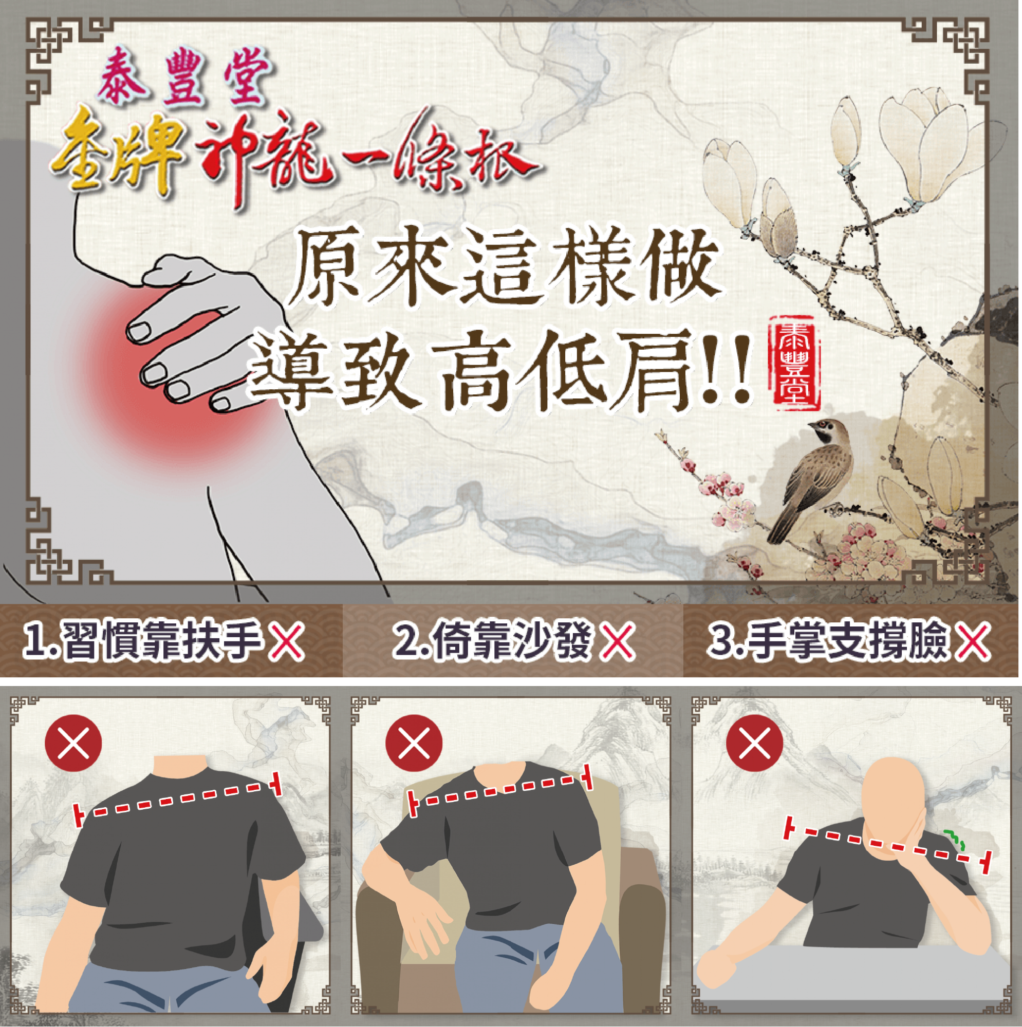 高低肩